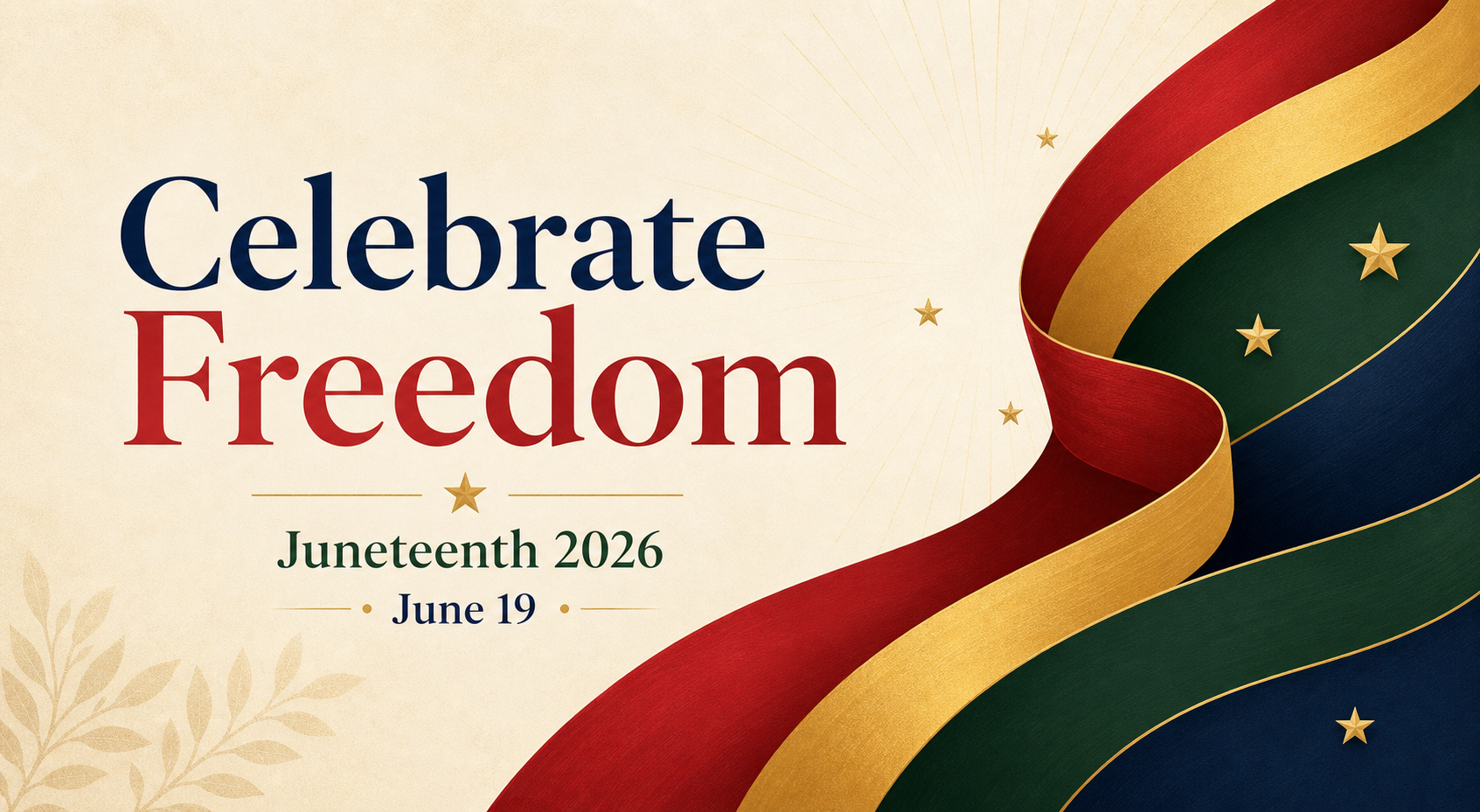 Juneteenth 2026 public holidays illustration marking June 19 as a U.S. federal holiday